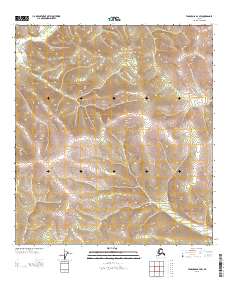 Tanacross B-2 SW, AK — USGS 7.5-minute topo (2013)