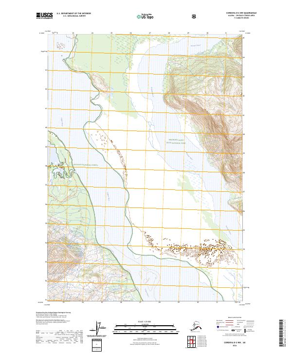Cordova D-2 NW, AK — USGS 7.5-minute topo (2024)