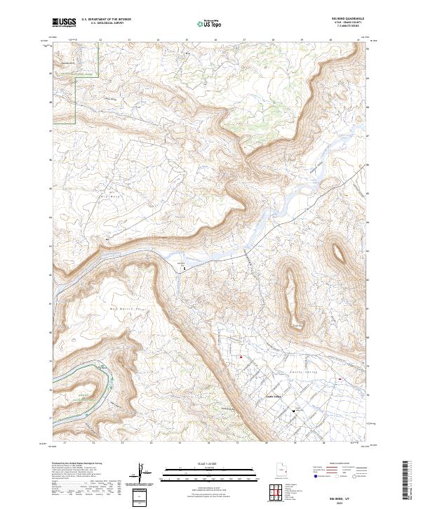 Big Bend, UT — USGS 7.5-minute topo (2023)