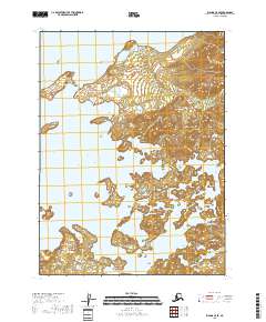 Iliamna C-5 SE, AK — USGS 7.5-minute topo (2018)