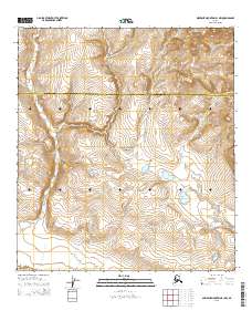 Misheguk Mountain A-1 NW, AK — USGS 7.5-minute topo (2015)