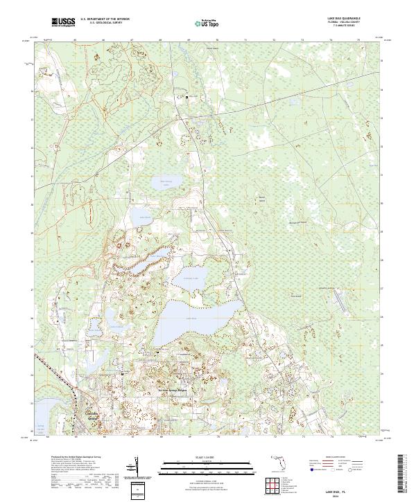 Lake Dias, FL — USGS 7.5-minute topo (2024)