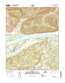 Tanana A-6 NW, AK — USGS 7.5-minute topo (2016)