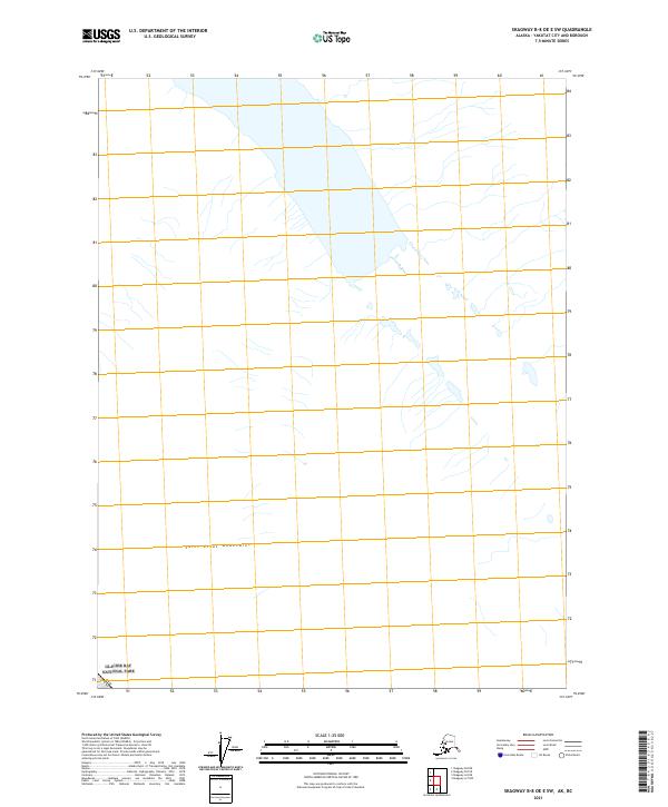 Skagway B-8 OE E SW, AK-BC — USGS 7.5-minute topo (2021)