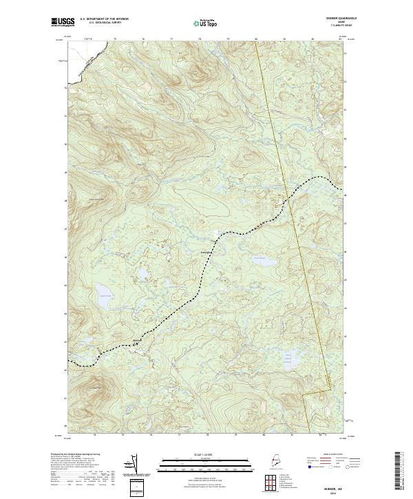 Skinner, ME — USGS 7.5-minute topo (2024)