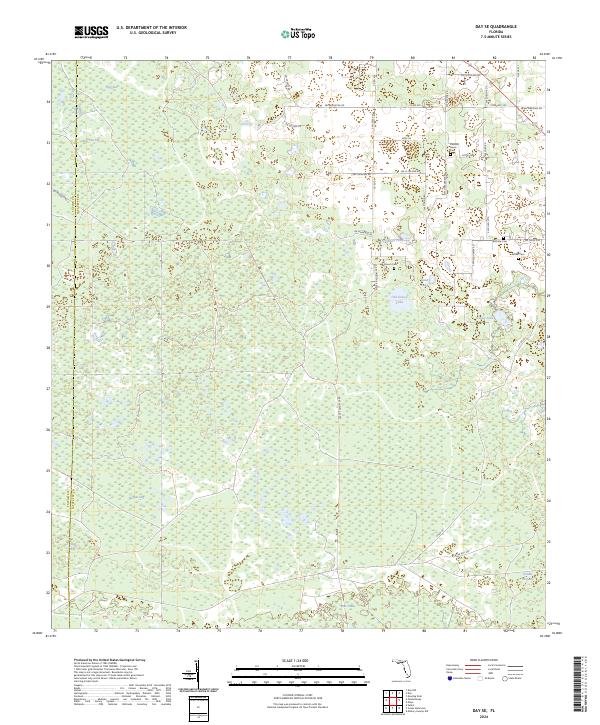 Day SE, FL — USGS 7.5-minute topo (2024)