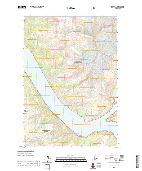 Sumdum C-4 SE, AK — USGS 7.5-minute topo (2021)