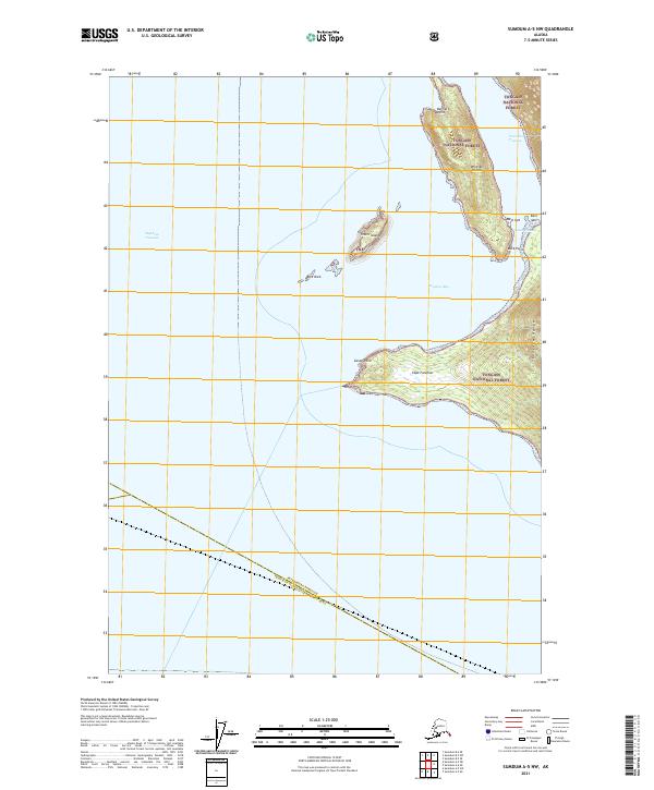 Sumdum A-5 NW, AK — USGS 7.5-minute topo (2021)