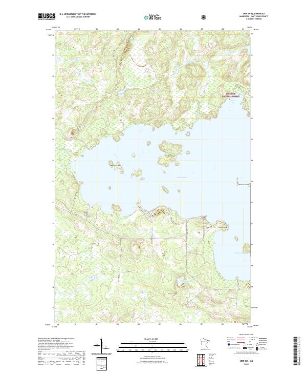 Orr SW, MN — USGS 7.5-minute topo (2022)