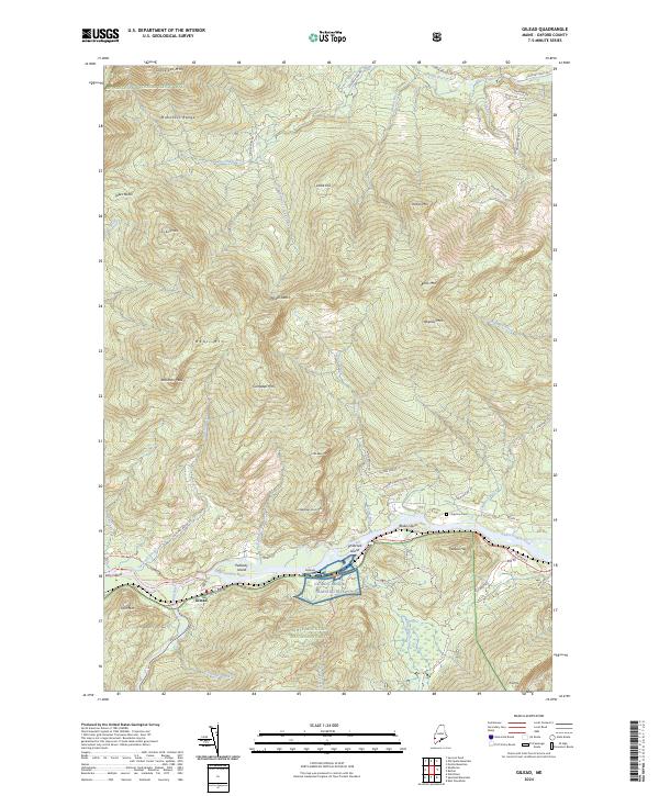 Gilead, ME — USGS 7.5-minute topo (2024)