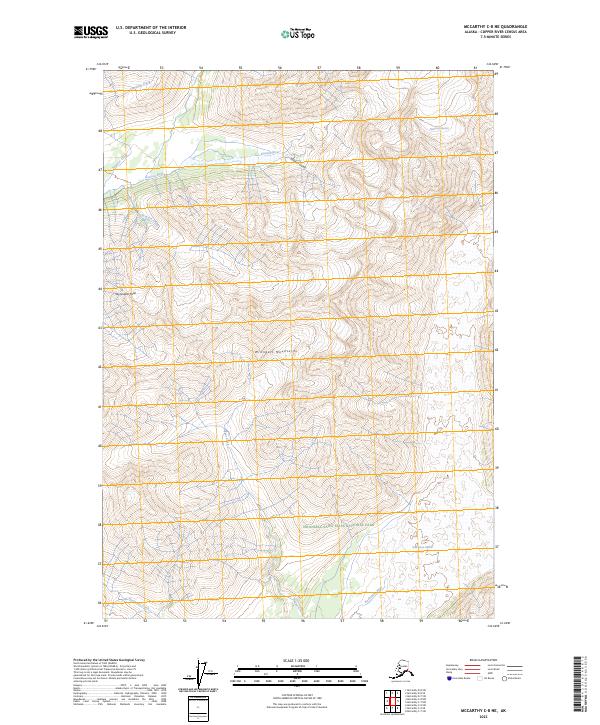 McCarthy C-8 NE, AK — USGS 7.5-minute topo (2023)