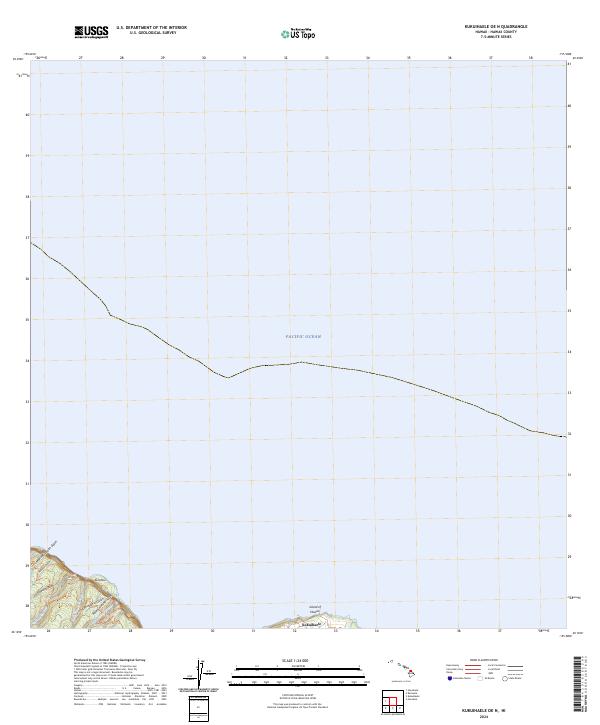 Kukuihaele OE N, HI — USGS 7.5-minute topo (2024)