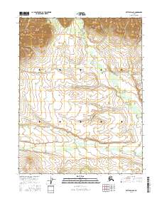 Bettles D-6 SE, AK — USGS 7.5-minute topo (2016)