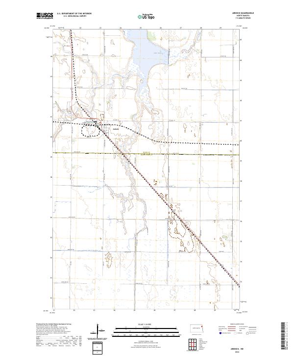Ardoch, ND — USGS 7.5-minute topo (2024)