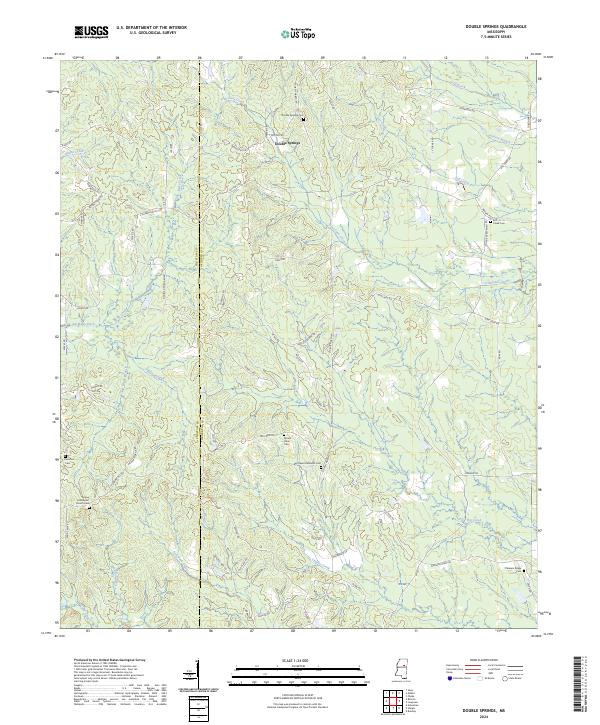 Double Springs, MS — USGS 7.5-minute topo (2024)