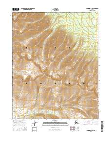 Shungnak B-1 SE, AK — USGS 7.5-minute topo (2016)