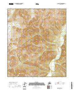 Eagle B-5 SW, AK — USGS 7.5-minute topo (2018)