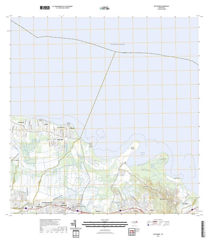 Rio Grande, PR — USGS 7.5-minute topo (2024)