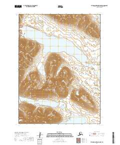 Taylor Mountains B-8 NW, AK — USGS 7.5-minute topo (2019)