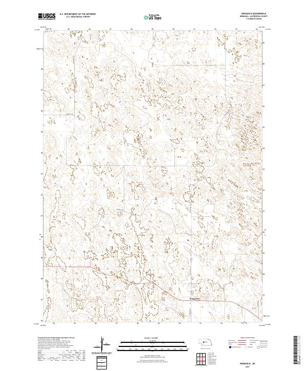 Ringgold, NE — USGS 7.5-minute topo (2021)