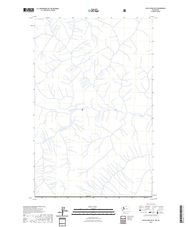 Castle Peak OE N, WA-BC — USGS 7.5-minute topo (2023)