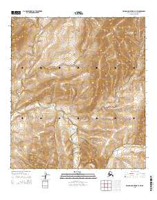 De Long Mountains B-4 SW, AK — USGS 7.5-minute topo (2015)