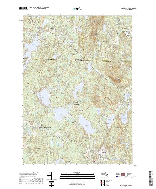 Ashburnham, MA-NH — USGS 7.5-minute topo (2024)
