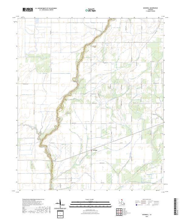 Goodwill, LA — USGS 7.5-minute topo (2024)