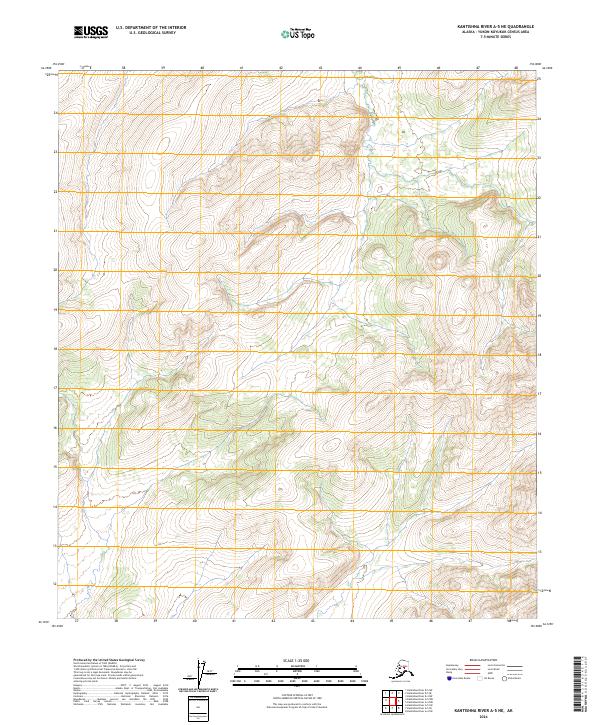 Kantishna River A-5 NE, AK — USGS 7.5-minute topo (2024)