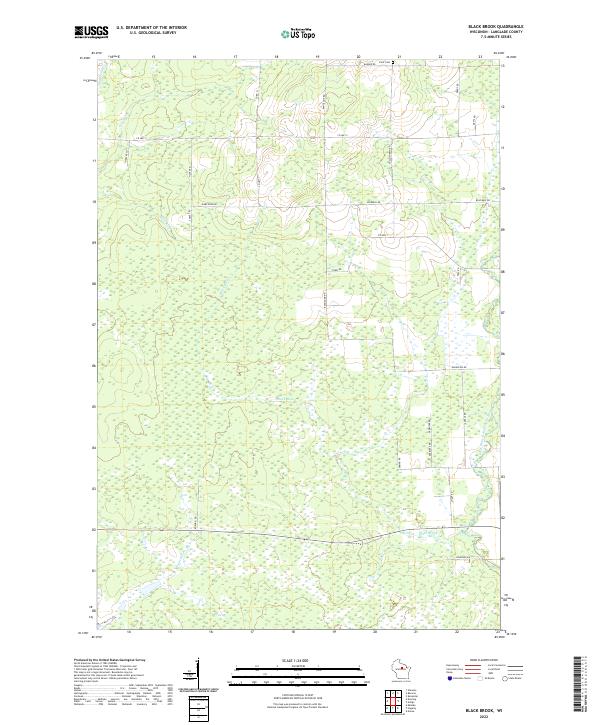 Black Brook, WI — USGS 7.5-minute topo (2022)