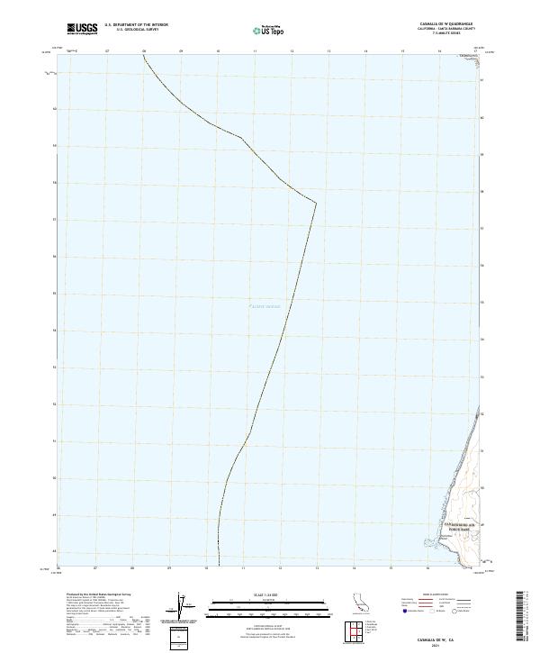 Casmalia OE W, CA — USGS 7.5-minute topo (2021)