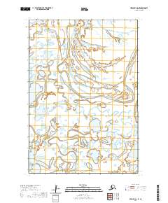 Marshall D-6 SE, AK — USGS 7.5-minute topo (2020)
