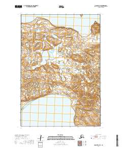 Ugashik D-2 SW, AK — USGS 7.5-minute topo (2019)
