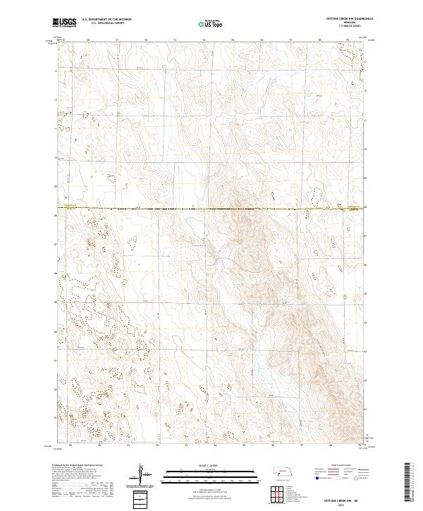 Dittons Creek NW, NE — USGS 7.5-minute topo (2021)