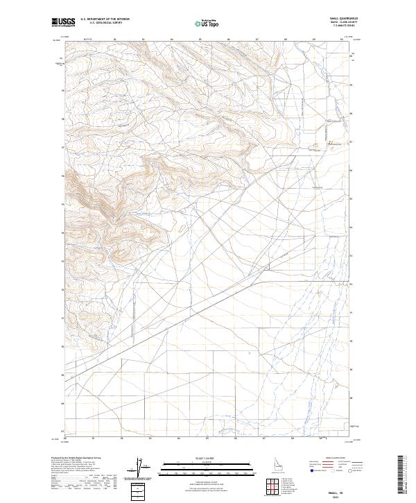 Small, ID — USGS 7.5-minute topo (2023)