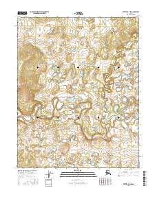 Bettles B-5 SW, AK — USGS 7.5-minute topo (2016)