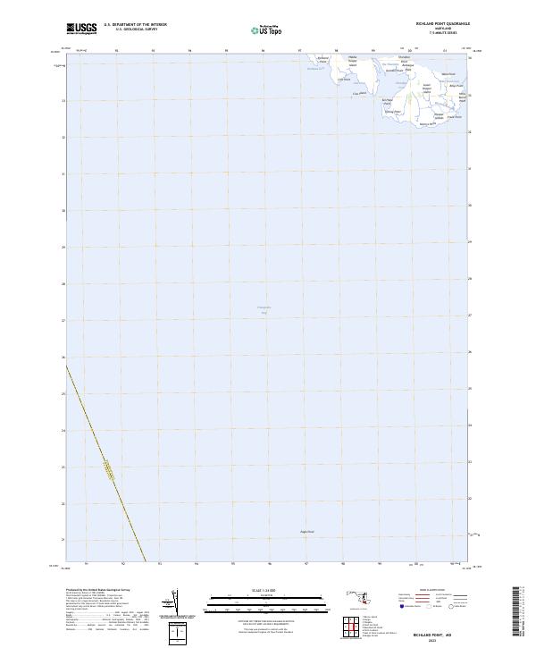 Richland Point, MD — USGS 7.5-minute topo (2023)