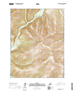 Chandalar A-1 NE, AK — USGS 7.5-minute topo (2017)