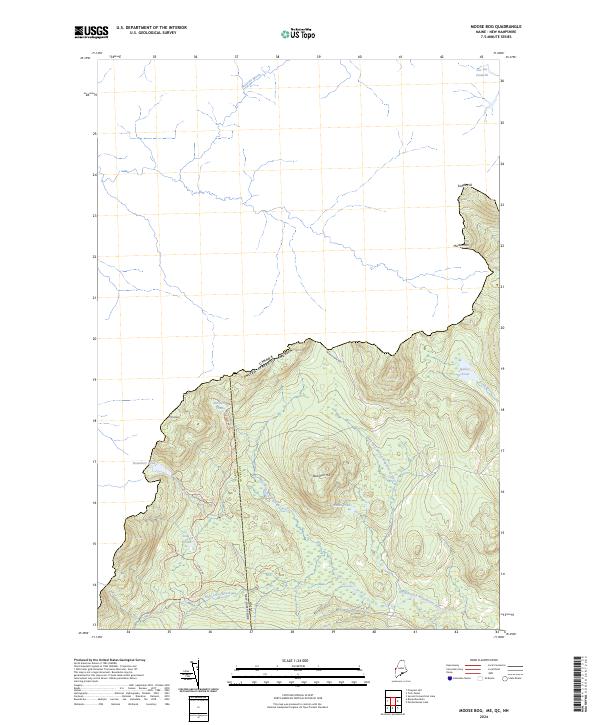Moose Bog, ME-QC-NH — USGS 7.5-minute topo (2024)