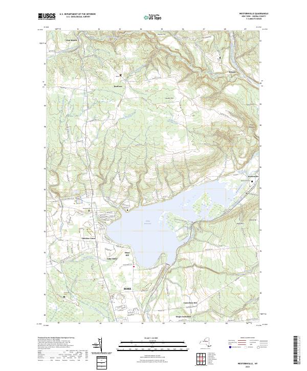 Westernville, NY — USGS 7.5-minute topo (2023)