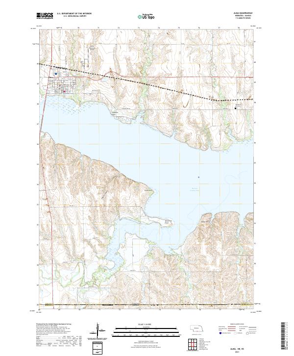 Alma, NE-KS — USGS 7.5-minute topo (2021)