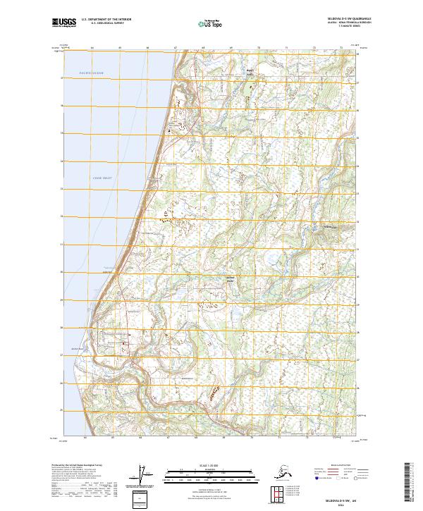 Seldovia D-5 SW, AK — USGS 7.5-minute topo (2024)