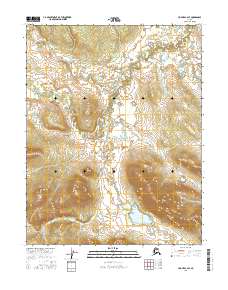Hughes C-2 SE, AK — USGS 7.5-minute topo (2016)