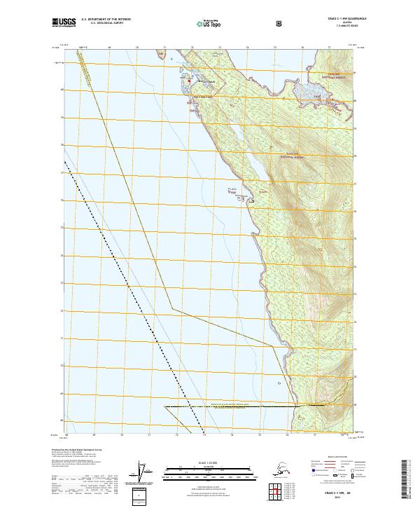 Craig C-1 NW, AK — USGS 7.5-minute topo (2021)
