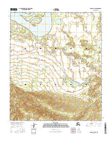 Tanana A-5 SW, AK — USGS 7.5-minute topo (2016)