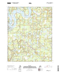 Beaver B-1 SE, AK — USGS 7.5-minute topo (2017)