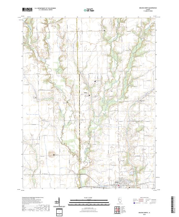 Oblong North, IL — USGS 7.5-minute topo (2024)