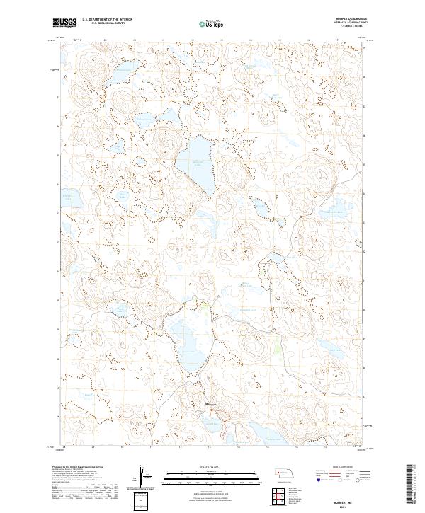 Mumper, NE — USGS 7.5-minute topo (2021)