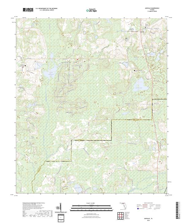 Ashville, FL — USGS 7.5-minute topo (2024)