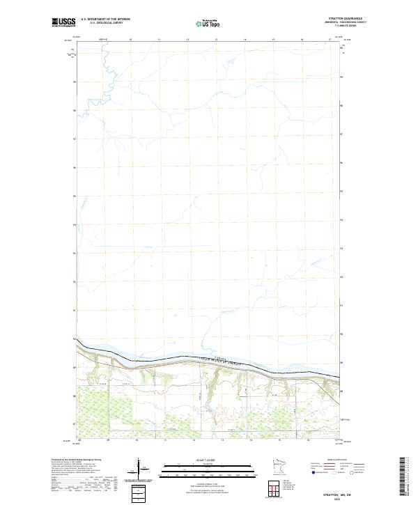 Stratton, MN-ON — USGS 7.5-minute topo (2022)